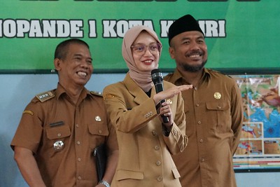 Dorong Peningkatan Kualitas Pendidikan di Kota Kediri, Mbak Vinanda Instruksikan Perbaikan Sekolah Rusak