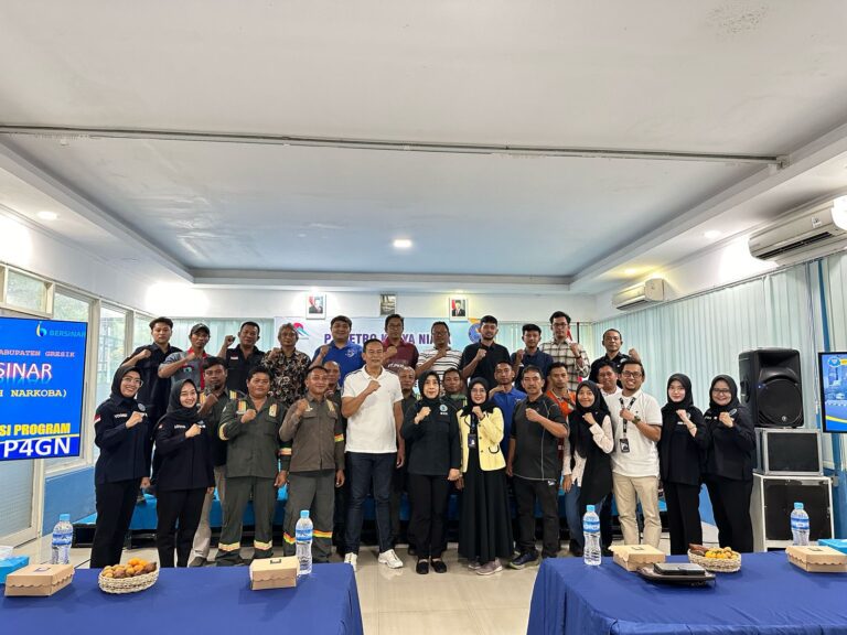 BNN Gresik dan PT Petro Karya Niaga Adakan Sosialisasi Bahaya Narkoba