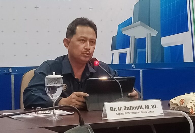 BPS Catat; Februari 2025 Jatim Deflasi 0,59 Persen