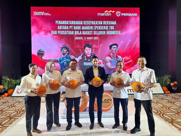 DPP PERBASI Bersama Bank Mandiri Sepakat Perkuat Ekosistem Bola Basket Indonesia Bersaing di Level Internasional