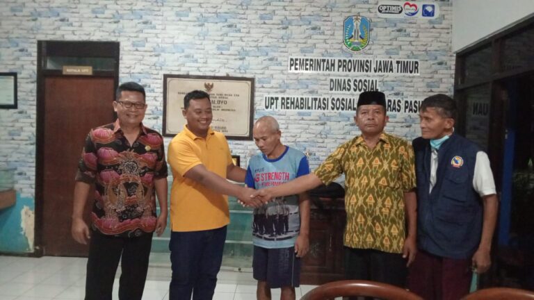 Dinsos Kabupaten Probolinggo Fasilitasi Pemulangan ODGJ Pasca Perawatan Di RSJ Menur