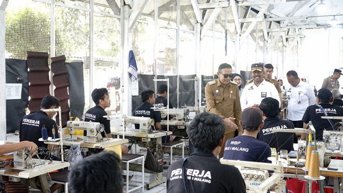 Wali Kota Malang Apresiasi Kegiatan Warga Binaan Lapas Kelas I Malang