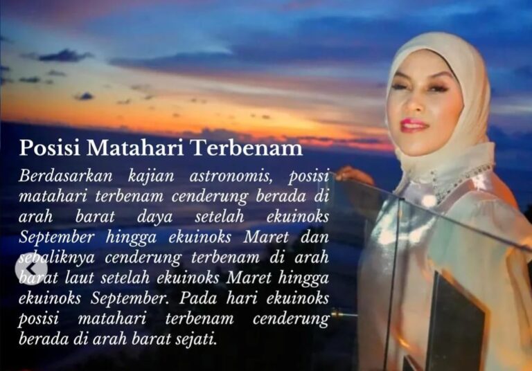 Menjemput Matahari Terbenam