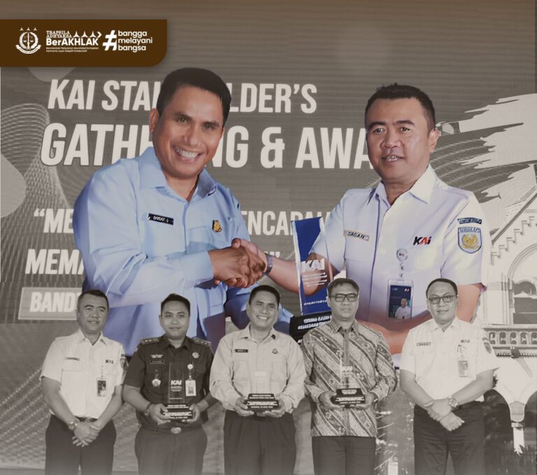 Kejati Jatim Raih Penghargaan Atas Kontribusi Penyelamatan Aset PT KAI di Jawa Timu