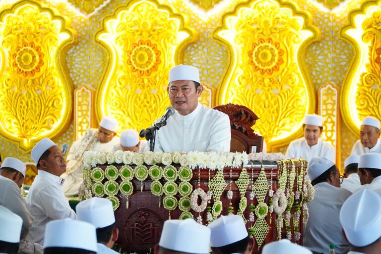 Sambut HJL 456, Ribuan Jamaah Al Khidmah Do’akan Keberhasilan Pembangunan Lamongan