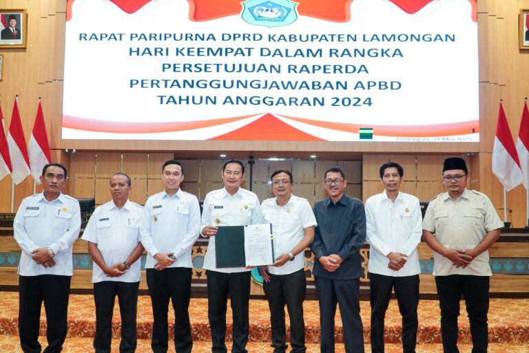 Raperda Pertanggungjawaban Pelaksanaan APBD 2024 Disetujui