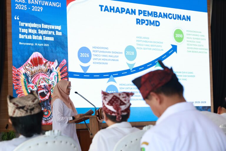 Gelar Musrenbang RPJMD 2025-2029, Bupati Ipuk Targetkan Kemiskinan Banyuwangi Turun Menjadi 4,39 Persen