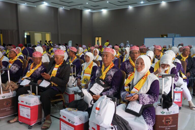 PPIH Embarkasi Surabaya Jelaskan Penyusunan Kloter Berbasis Syarikah