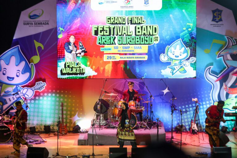 Semarak HJKS ke-732, PDAM dan Pemkot Surabaya Wadahi Kreativitas Musisi Muda Lewat Festival Band