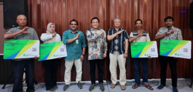 SGN Daftarkan Jamsostek Tenaga Tebang & Karyawan Harian Lepas