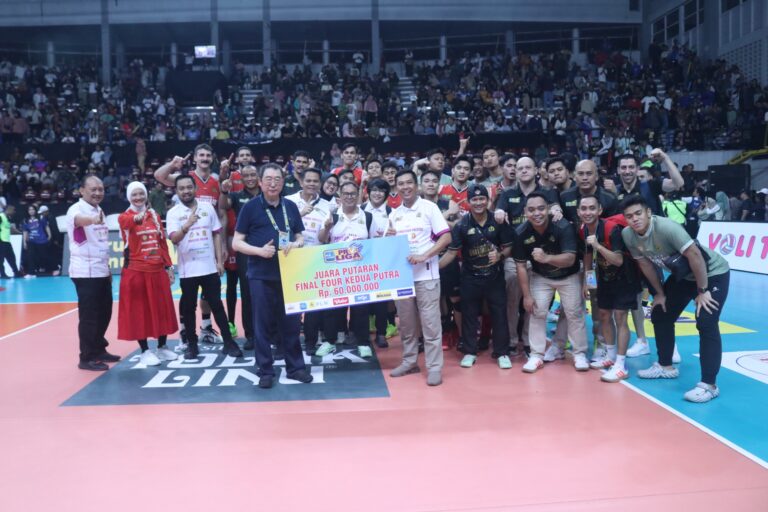 PLN Mobile Proliga 2025 : Kalahkan LavAni, Bhayangkara Presisi Juara Putaran Kedua Final Four Proliga 2025