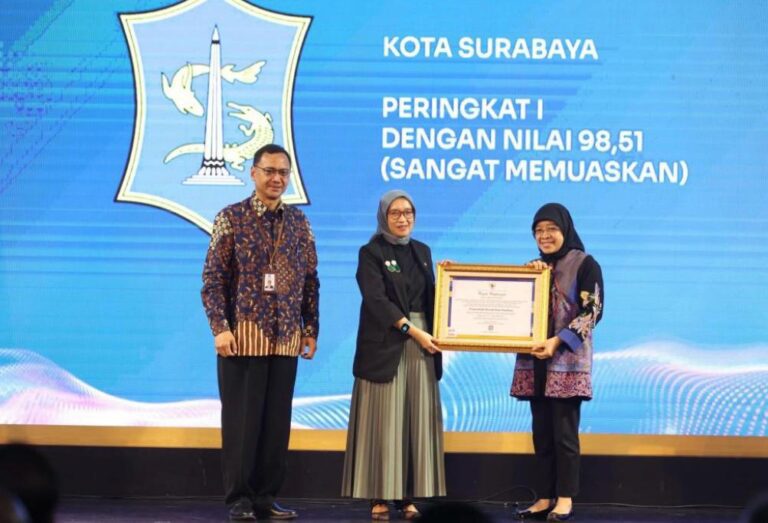 Hari Kearsipan ke-54, Pemkot Surabaya Sabet Dua Penghargaan Bergengsi dari ANRI