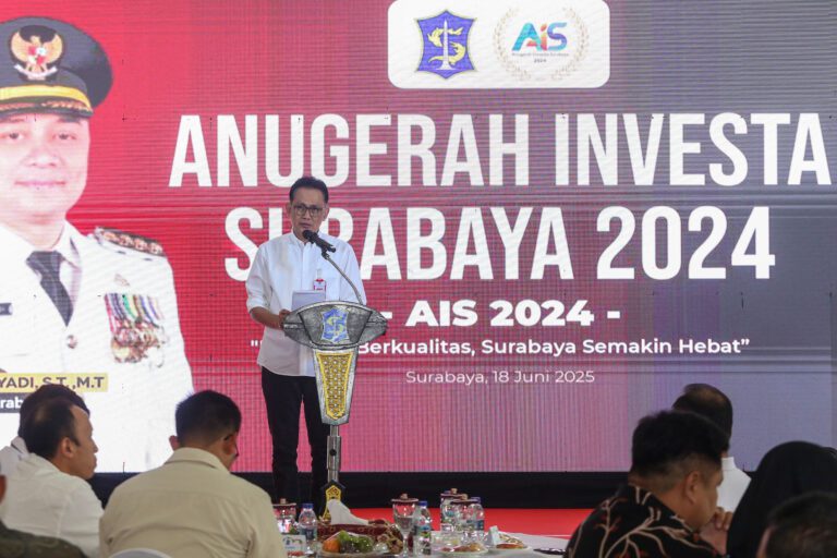 Anugerah Investa Surabaya 2024: Apresiasi Pemkot Untuk Pengusaha Patuh Perizinan dan Berkontribusi Sosial
