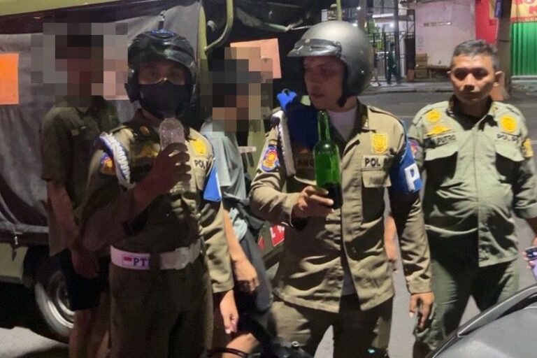 44 Pemuda Pesta Miras dan Vandalisme di Surabaya Dikirim ke Liponsos