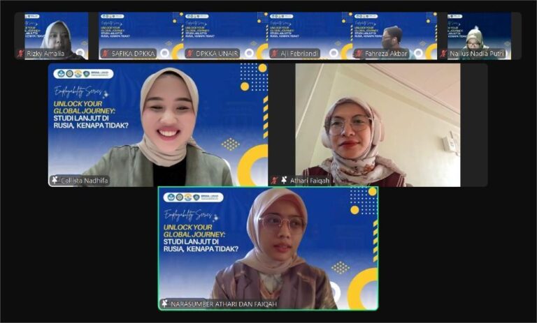 Bersahabat Sejak di UNAIR, Kini Raih Beasiswa Pendidikan Bersama di Rusia