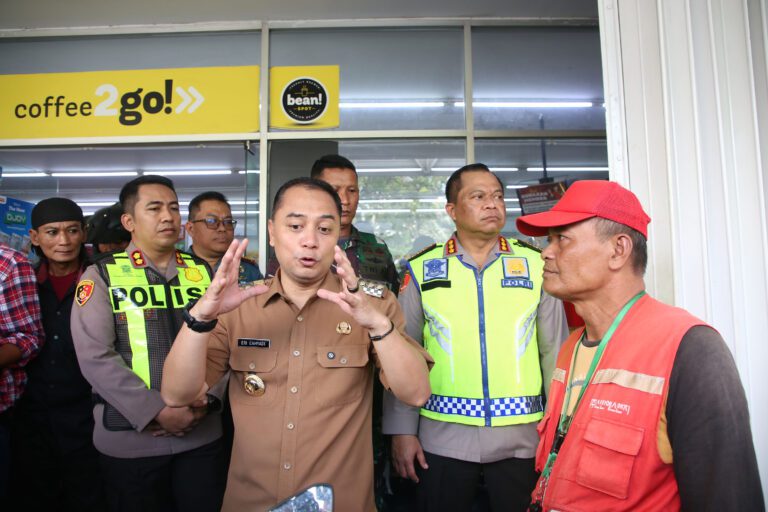 walikota sidak parkir toko modern 3