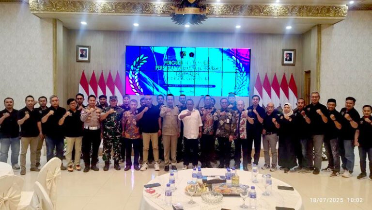 Pengurus PWI Jember Periode 2025-2028 Dikukuhkan