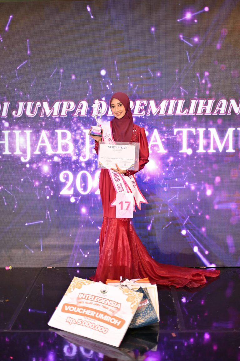 Bawa Inovasi Diasporapedia, Mahasiswa FISIP Raih Gelar Miss Hijab Intelegensia Jawa Timur