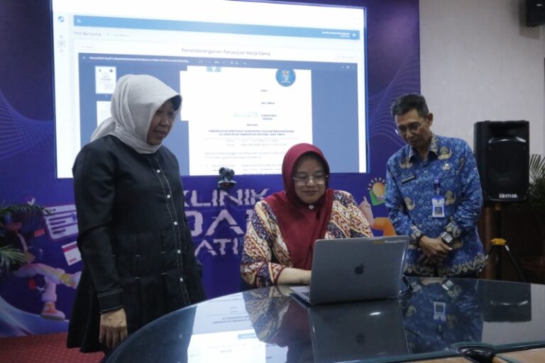 Diskominfo Jatim Lakukan Pendatanganan Perpanjangan Perjanjian Bersama BSrE-BSSN