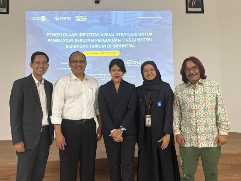 Doktor ITS Gagas Instrumen Penilaian Pengelolaan Identitas Visual