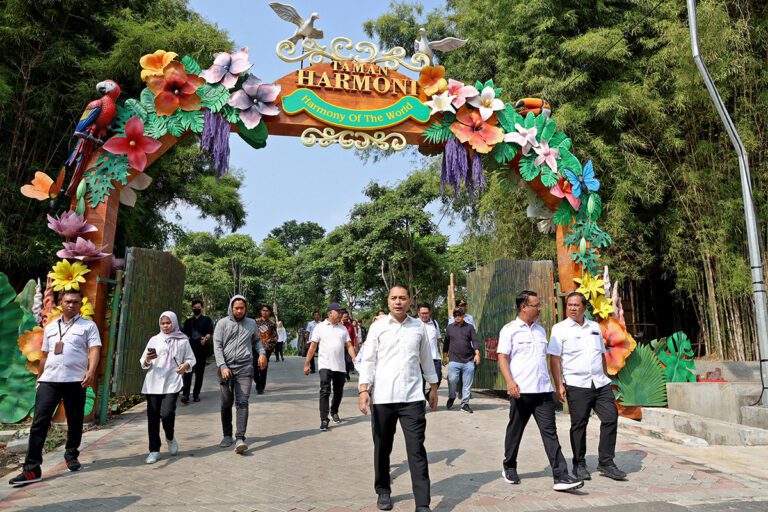 Wali Kota Eri Cahyadi Launching Wajah Baru Taman Harmoni Keputih Awal Agustus