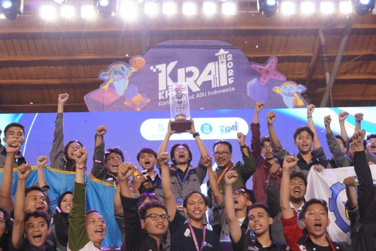 Juarai KRAI 2025, Tim Robot ITS Resmi Wakili Indonesia ke Mongolia