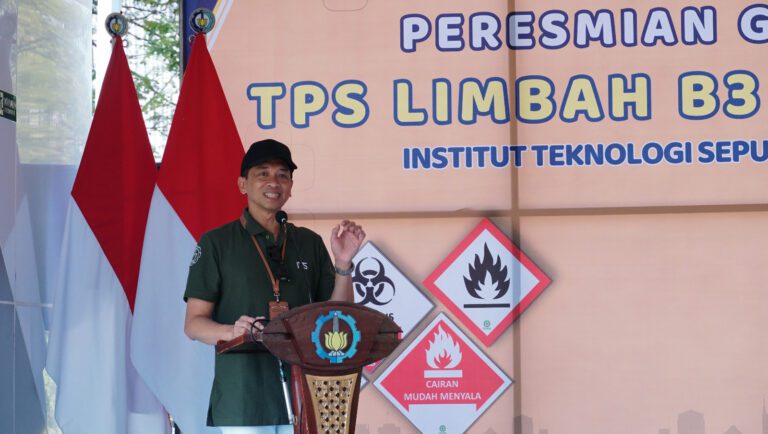 Dukung Lingkungan yang Sehat, ITS Resmikan TPS Limbah B3 Terpusat