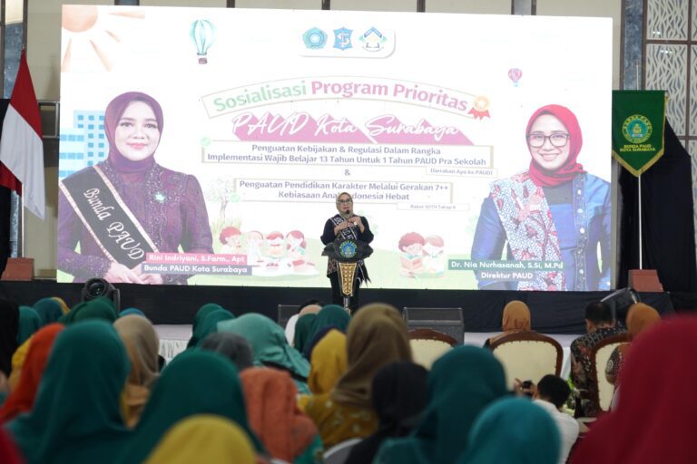 Ketua Bunda PAUD Surabaya Komitmen Wujudkan Generasi Emas Melalui Pendidikan Pra Sekolah
