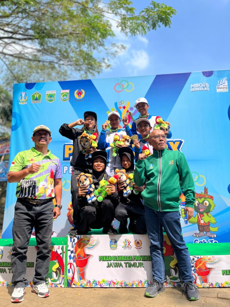 Kota Malang Kukuh di Puncak Klasemen Balap Sepeda Porprov IX/2025