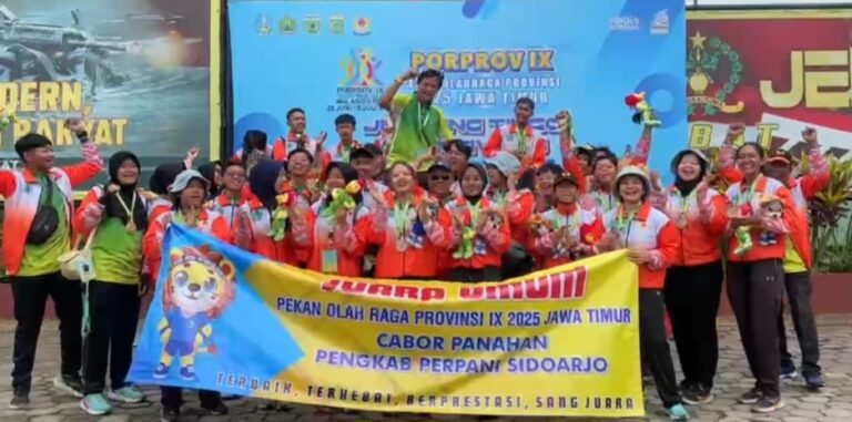 Cabor Panahan Sidoarjo Tidak Terkalahkan, 4 Medali Emas Didapat