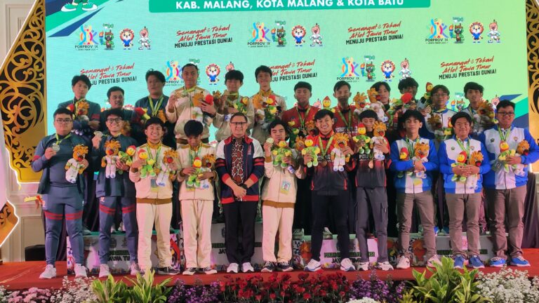 Persaingan Ketat, Kab Pasuruan Juara Umum Bridge Porprov Jatim IX.