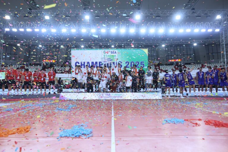 SEA V League 2025 Leg 2 : Indonesia Juara Kandaskan Thailand 3-2