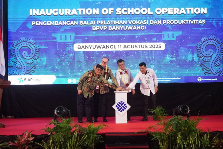 Kemnaker dan Austria Perkuat Kerja Sama Pelatihan Vokasi di BPVP Banyuwangi