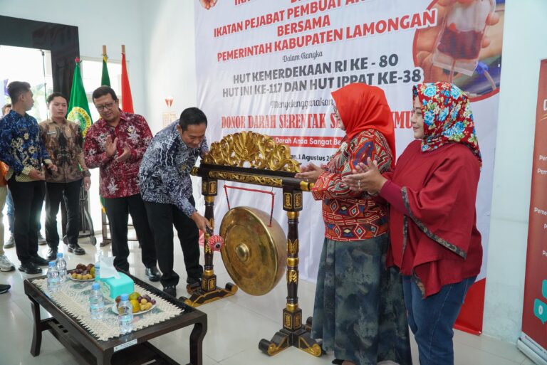 Pemkab Lamongan Gelar Donor Darah