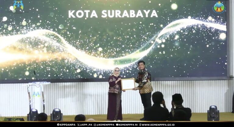 Surabaya Raih Kota Layak Anak Kategori Utama Ketujuh Kalinya, Inovasi Partisipasi Anak Jadi Kunci