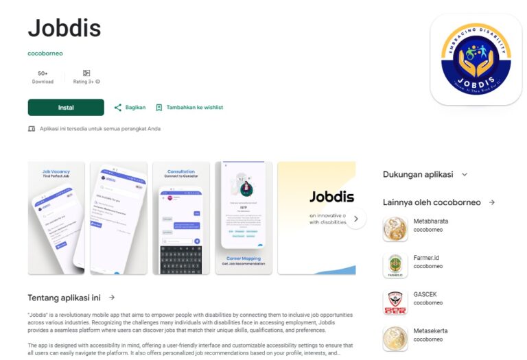 Unesa Kembangkan Jobdis, Platform yang Menjembatani Angkatan Kerja Disabilitas dengan Instansi dan Industri