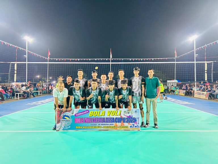 Turnamen Voli Mojosarirejo Cup II Semakin Semarak, Jadi Simbol Semangat Pemuda Desa