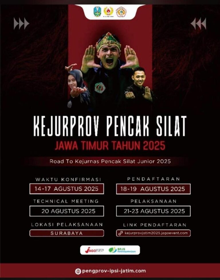 144 Pesilat Bertarung di Kejurprov Jatim 2025