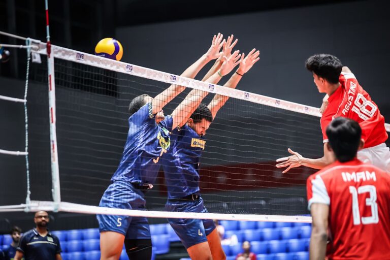 Timnas Voli Putra U-21 Indonesia Kalah 1-3 dari Brasil