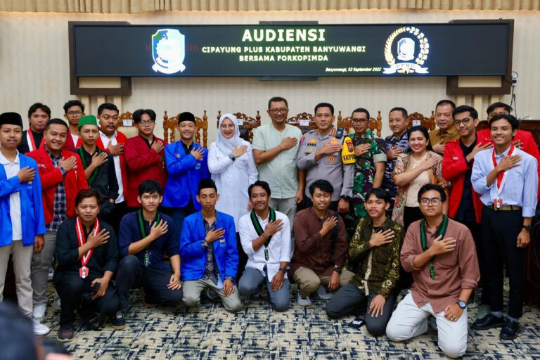 Bersama Jaga Banyuwangi, Aliansi Mahasiswa Cipayung Plus Pilih Jalur Dialog