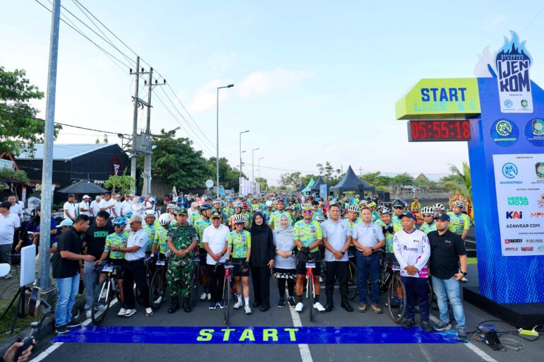 394 Pesepeda Susuri 86,9 Kilometer Keindahan Alam di Banyuwangi Bluefire Ijen KOM
