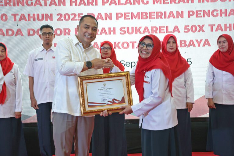 Wali Kota Eri Sebut 425 Pendonor “Pahlawan Kemanusiaan”, Tiga Diantaranya Punya Golongan Darah Langka