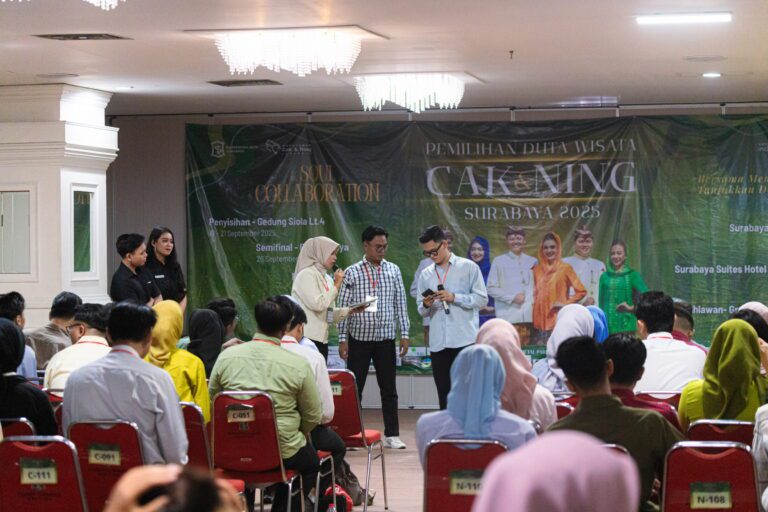 Pemilihan Cak dan Ning Surabaya 2025, Wadah Kontribusi dan Gagasan Pemuda Surabaya di Masyarakat Lewat Pariwisata