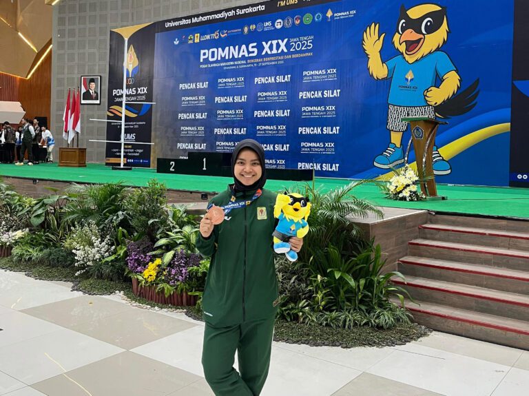 Ketekunan Bawa Nur Aliffia Raih Medali Perunggu Pencak Silat POMNAS XIX
