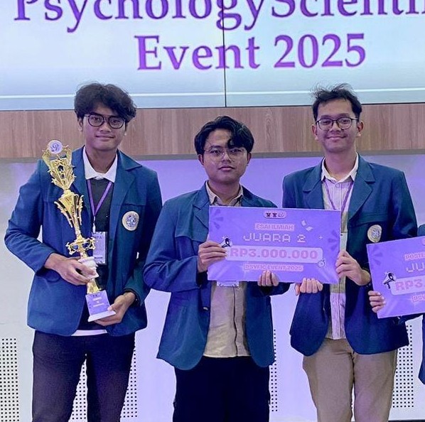 Gagas Platform AI untuk Pemulihan Fragmentasi Mental, Mahasiswa UNAIR Sabet Juara II Nasional
