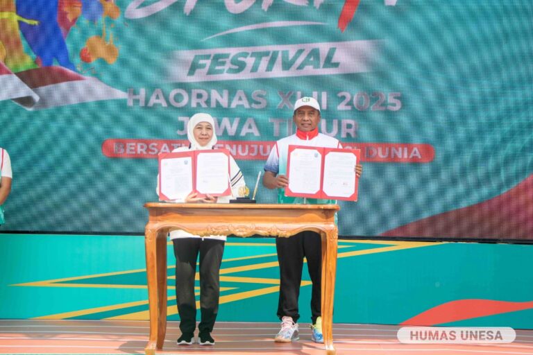 Gubernur Jatim Sebut Unesa Jadi Episentrum Sport Science, Cak Hasan: Sinergi Jadi Kunci Memajukan Olahraga