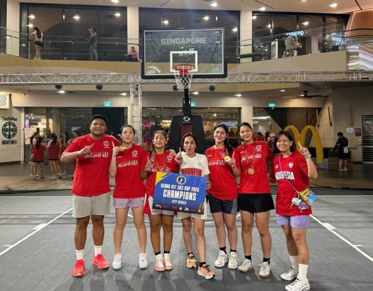 Coach Andrey Rido Mahardika Beberkan Kunci Sukses Timnas 3×3 U17 Putri Juara di SEABA U17 3×3 Cup 2025