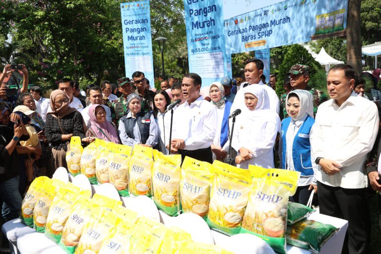 Surabaya Deflasi 0,07%, Mentan Puji Kinerja Wali Kota Eri Cahyadi Jaga Stabilitas Harga