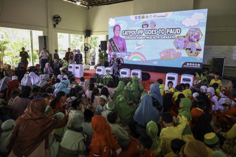 Satpol PP Goes To PAUD: Ajarkan Disiplin dan Perlindungan Diri Sejak Dini