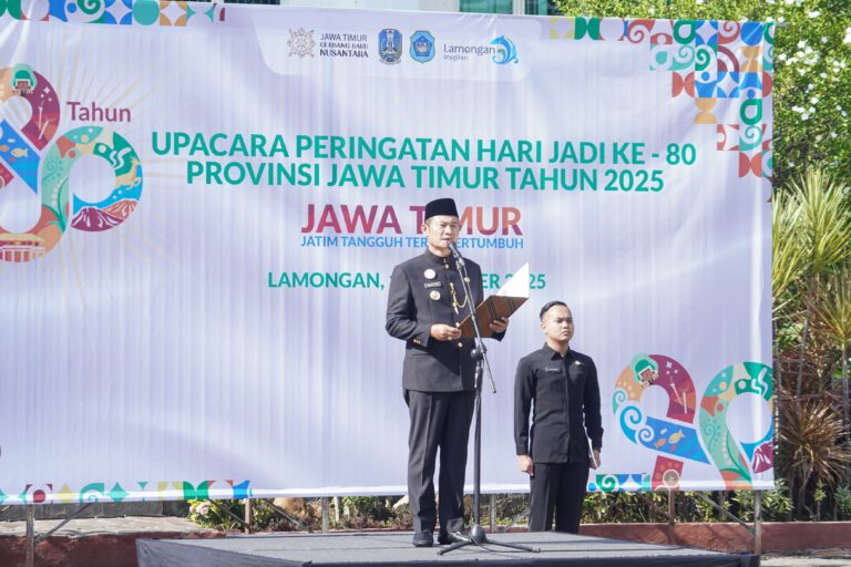Lamongan Siap Berkontribusi Wujudkan Jatim Tangguh Dan Bertumbuh